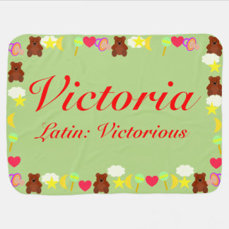 Victoria Baby Blanket Template