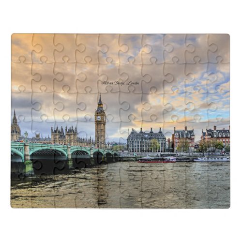 Victoria Bridge London England Jigsaw Puzzle