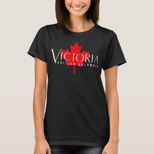 VICTORIA BRITISH COLUMBIA BC CANADA GARDEN CITY MA T_Shirt