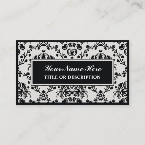 Customizable Victoria Business Card
