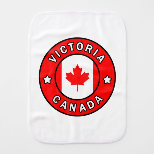 Victoria Canada Baby Burp Cloth
