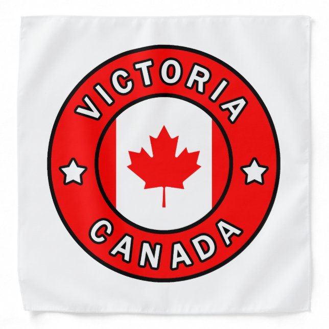 Victoria Canada Bandana (Front)