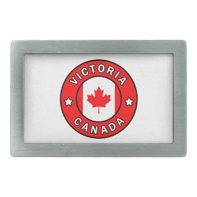 Victoria Canada Belt Buckle (Front)