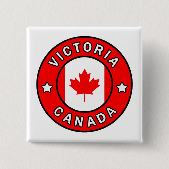 Victoria Canada Button (Front)