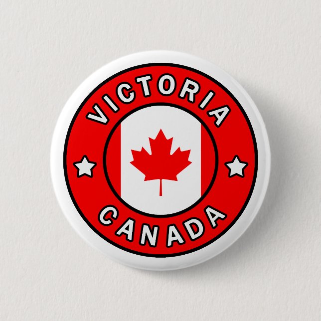 Victoria Canada Button (Front)
