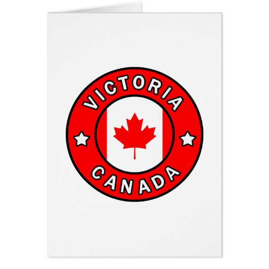 Victoria Canada Cards (Front)