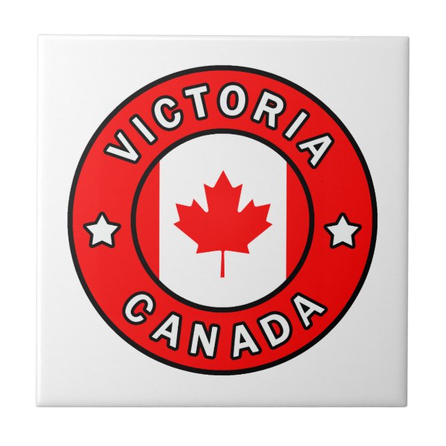 Victoria Canada Ceramic Tile (Front)