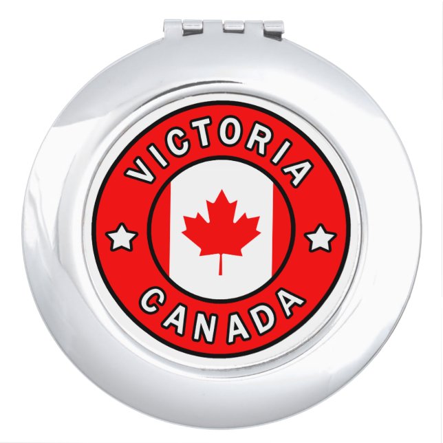 Victoria Canada Compact Mirror (Front)