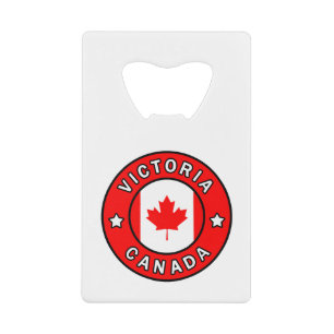 Victoria Canada Credit Card Bottle Opener