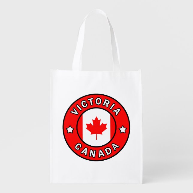 Victoria Canada Grocery Bag (Front)