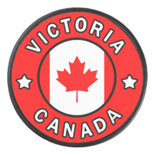 Victoria Canada Hockey Puck
