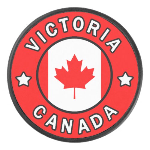 Victoria Canada Hockey Puck