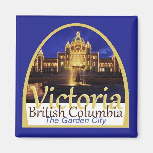 VICTORIA Canada Magnet (Front)
