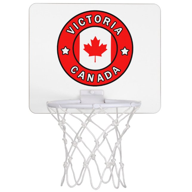 Victoria Canada Mini Basketball Hoop (Front)