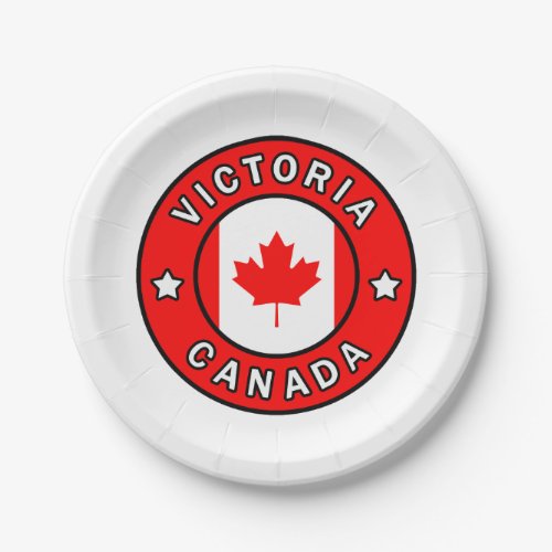 Victoria Canada Paper Plates