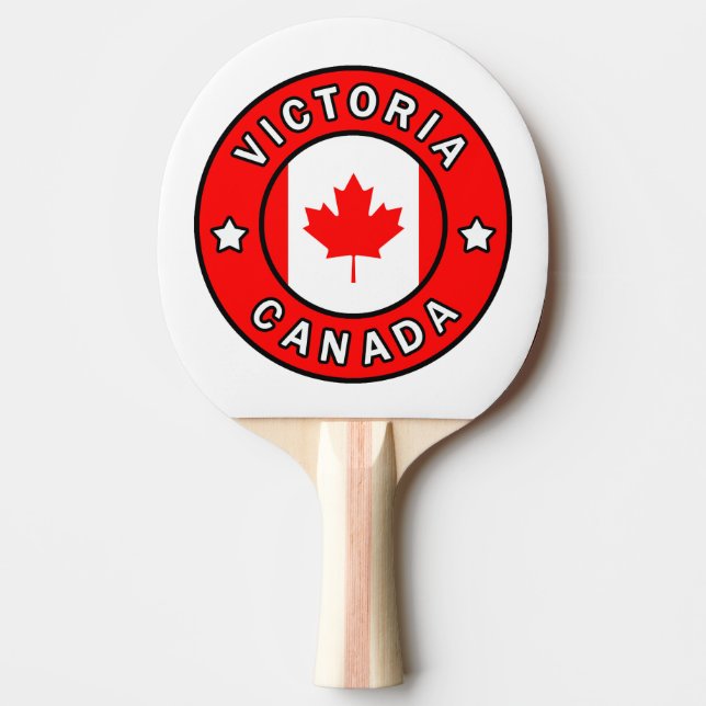 Victoria Canada Ping Pong Paddle (Front)