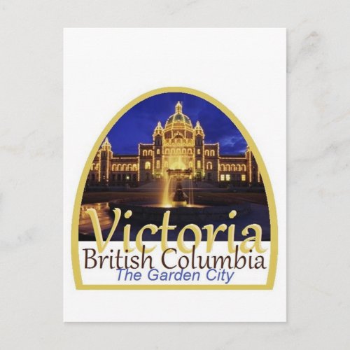 VICTORIA Canada Postcard