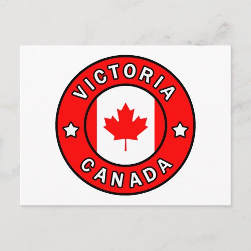 Victoria Canada Postcard