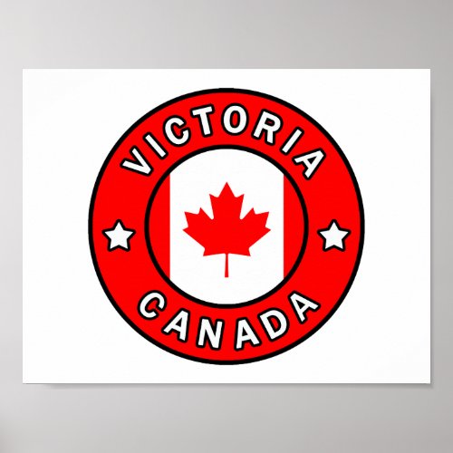 Victoria Canada Poster