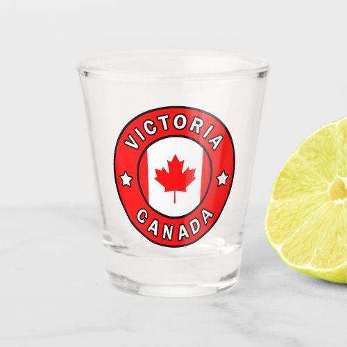 Victoria Canada Shot Glass