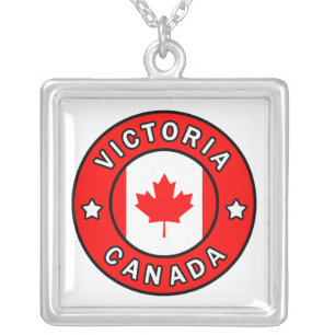 Victoria Canada Silver Plated Necklace