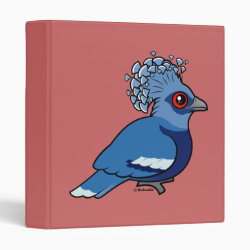 Victoria Crowned Pigeon Avery Signature Binder 8.5x11