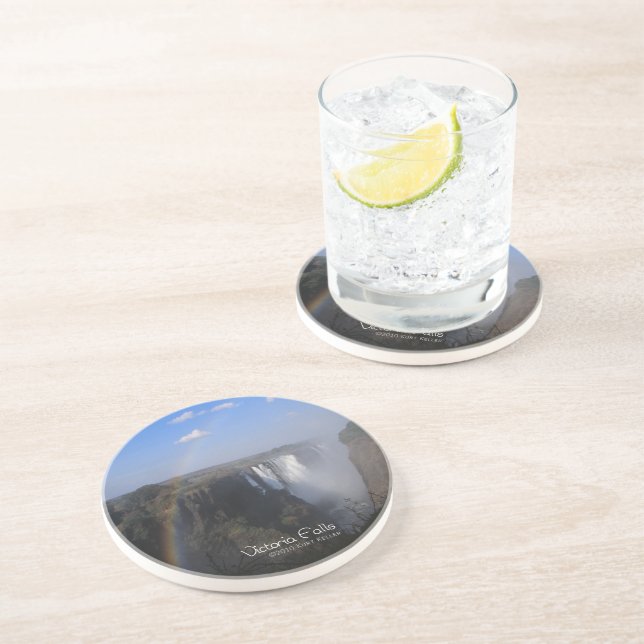 Victoria Fall 1 Sandstone Coaster (Side)