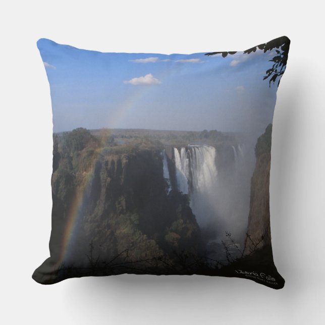 Victoria Fall 2 Throw Pillow (Front)