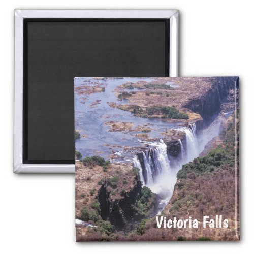 Victoria Falls aerial view _ Zimbabwe Africa Magnet