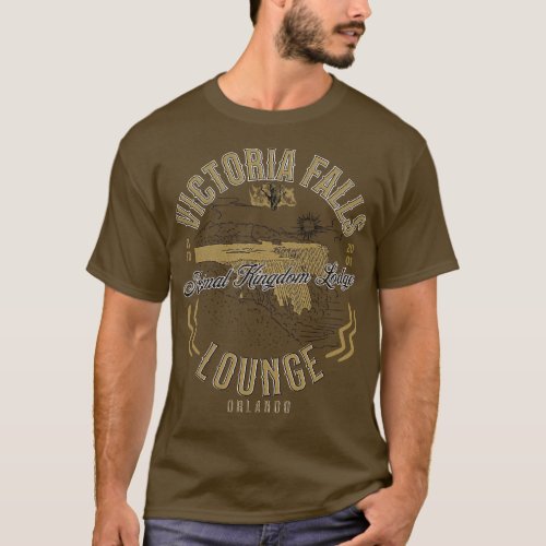 Victoria Falls Lounge at The Animal Kingdom Lodge  T_Shirt