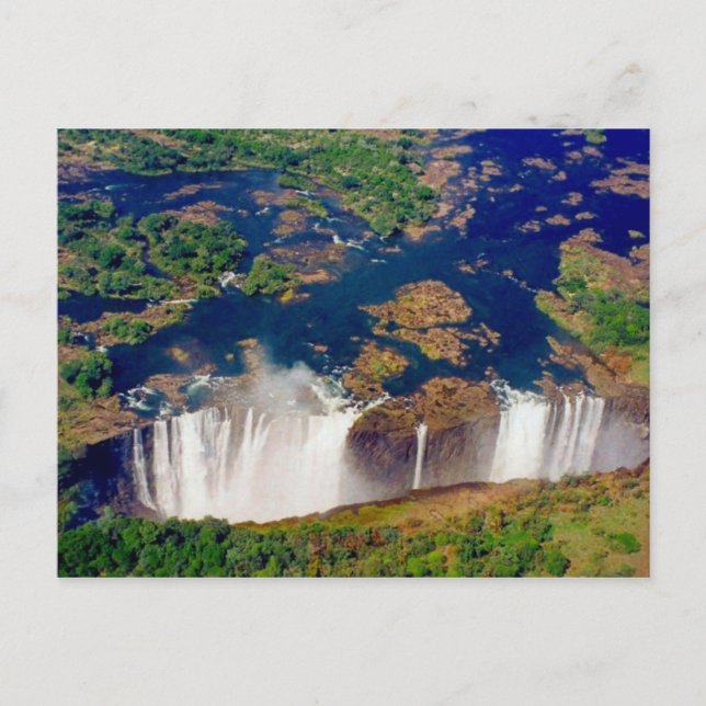 victoria falls postcard (Front)
