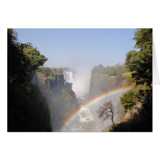 Victoria Falls Rainbow Cards (Front Horizontal)