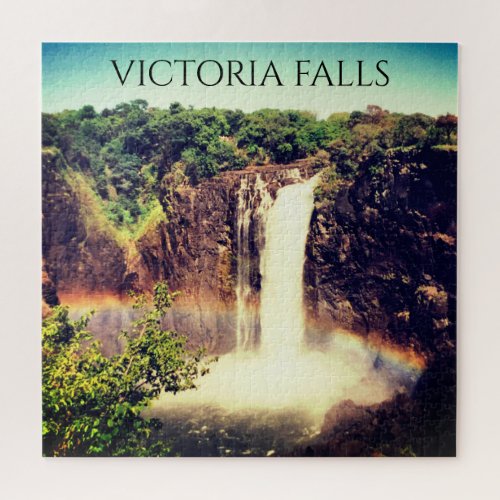 victoria falls rainbow jigsaw puzzle