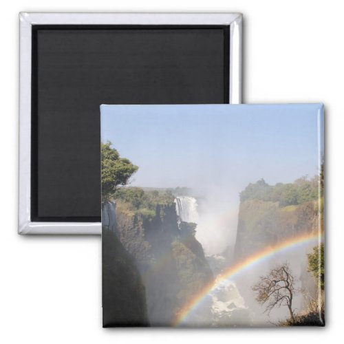 Victoria Falls Rainbow Waterfall Magnet