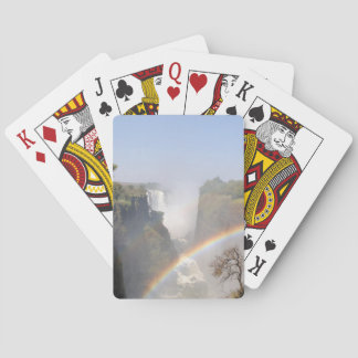 Victoria Falls Rainbow Waterfall Poker Cards