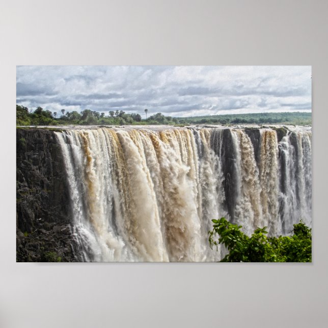 Victoria Falls, Rainy Season Poster (Front)
