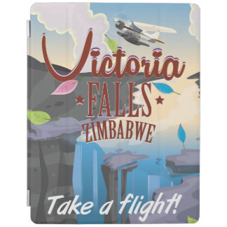 Victoria Falls Zimbabwe cartoon poster iPad Smart Cover