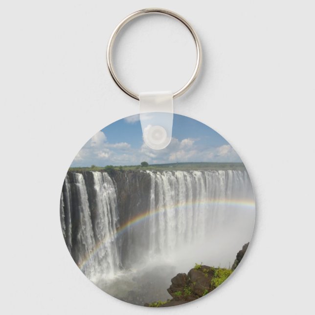 Victoria Falls Zimbabwe Keychain (Front)
