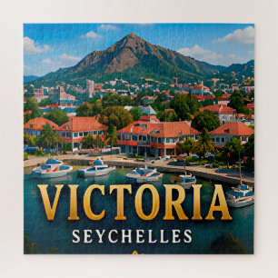 Victoria Granite Peaks and Indian Ocean Paradise Jigsaw Puzzle