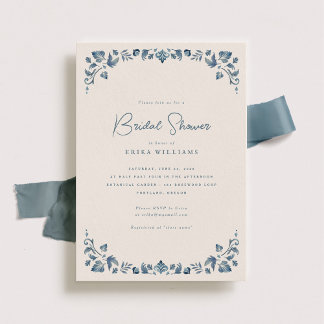 Victoria Italian Inspired Bridal Shower Invitation