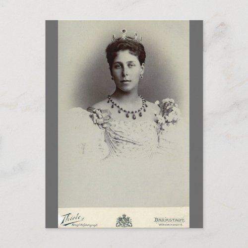 Victoria Melita Grand Duchess Cyril 011D Postcard