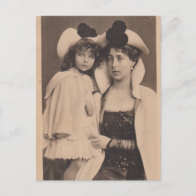 Victoria Melitta & Princess Elisabeth of Hesse Postcard (Front)