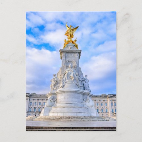 Victoria memorial Buckingham Palace London Postc Postcard
