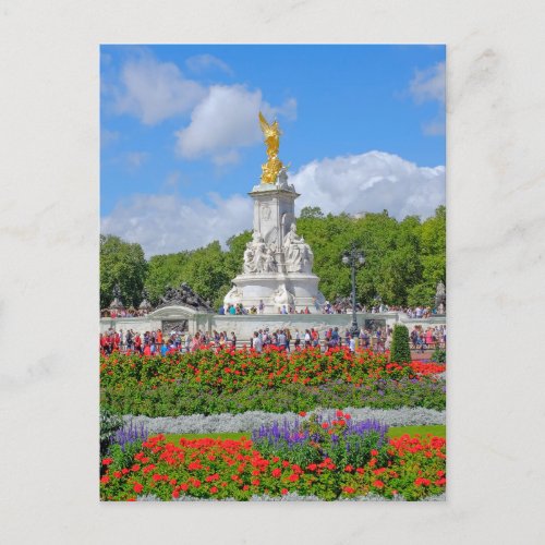 Victoria Memorial Buckingham Palace London Postcard