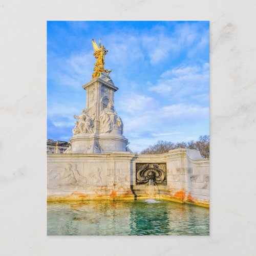Victoria memorial Buckingham Palace London Postcard