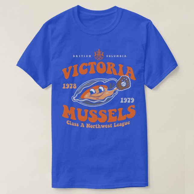 Victoria Mussels T-Shirt (Design Front)