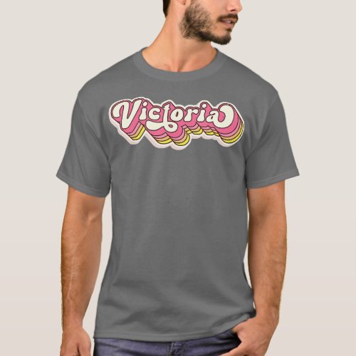 Victoria Name Personalized First Name Surname  T_Shirt
