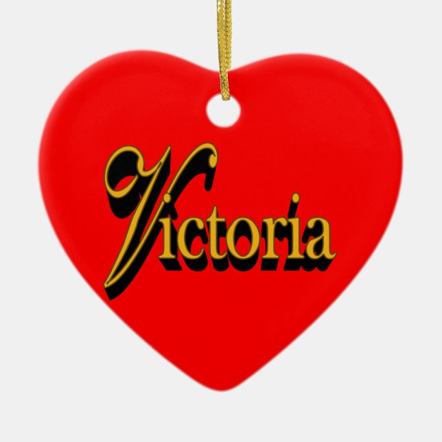 Victoria Ornament (Front)