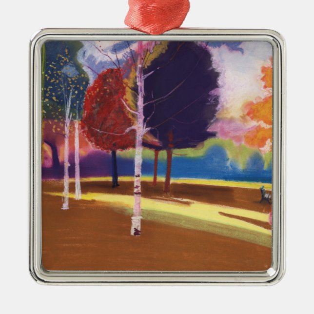 Victoria Park Bath Metal Ornament (Front)