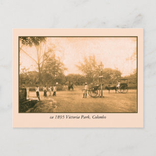 Victoria Park Colombo Ceylon (Sri Lanka) Postcard